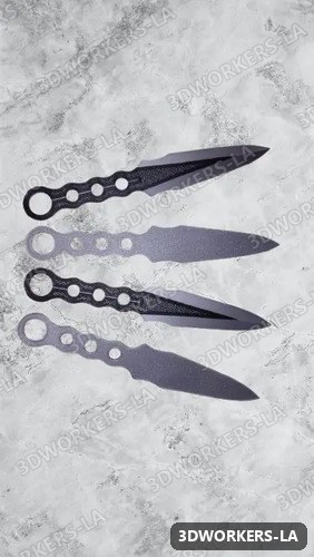 Kunai - Impresion 3d - 2 Unidades